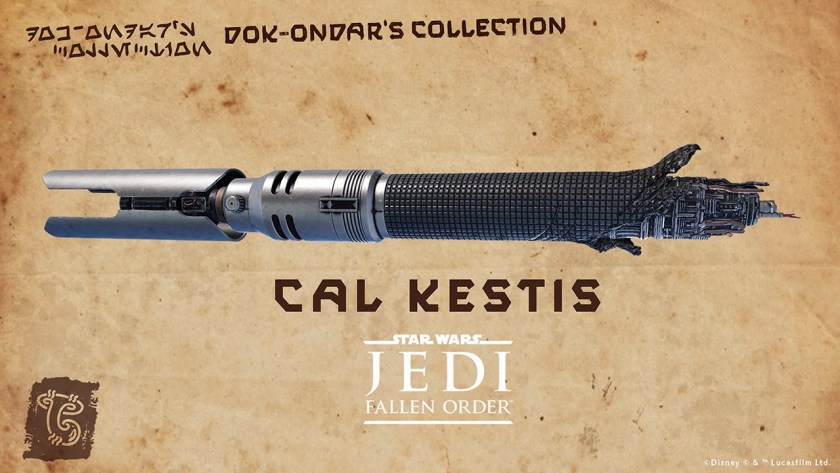 Le sabre laser hérité de Cal Kesti, Edge de Star Wars Galaxy