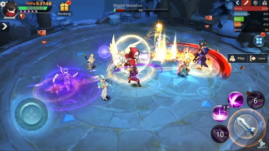 Gardiens de Cloudia codes 2 Un combat se déroulant dans Guardians of Cloudia