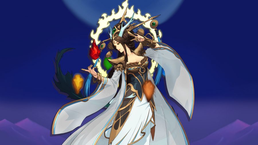 Liste des niveaux des héros mythiques ;  soutenir Nuwa