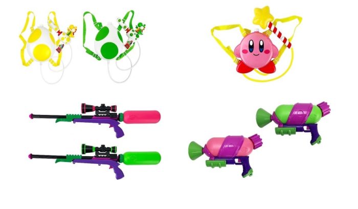 Pistolets à eau Nintendo