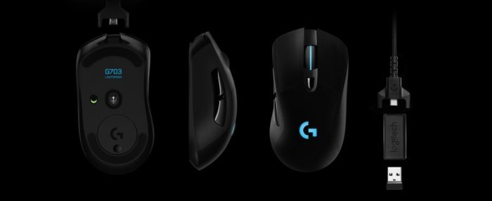 Souris de jeu Logitech G703