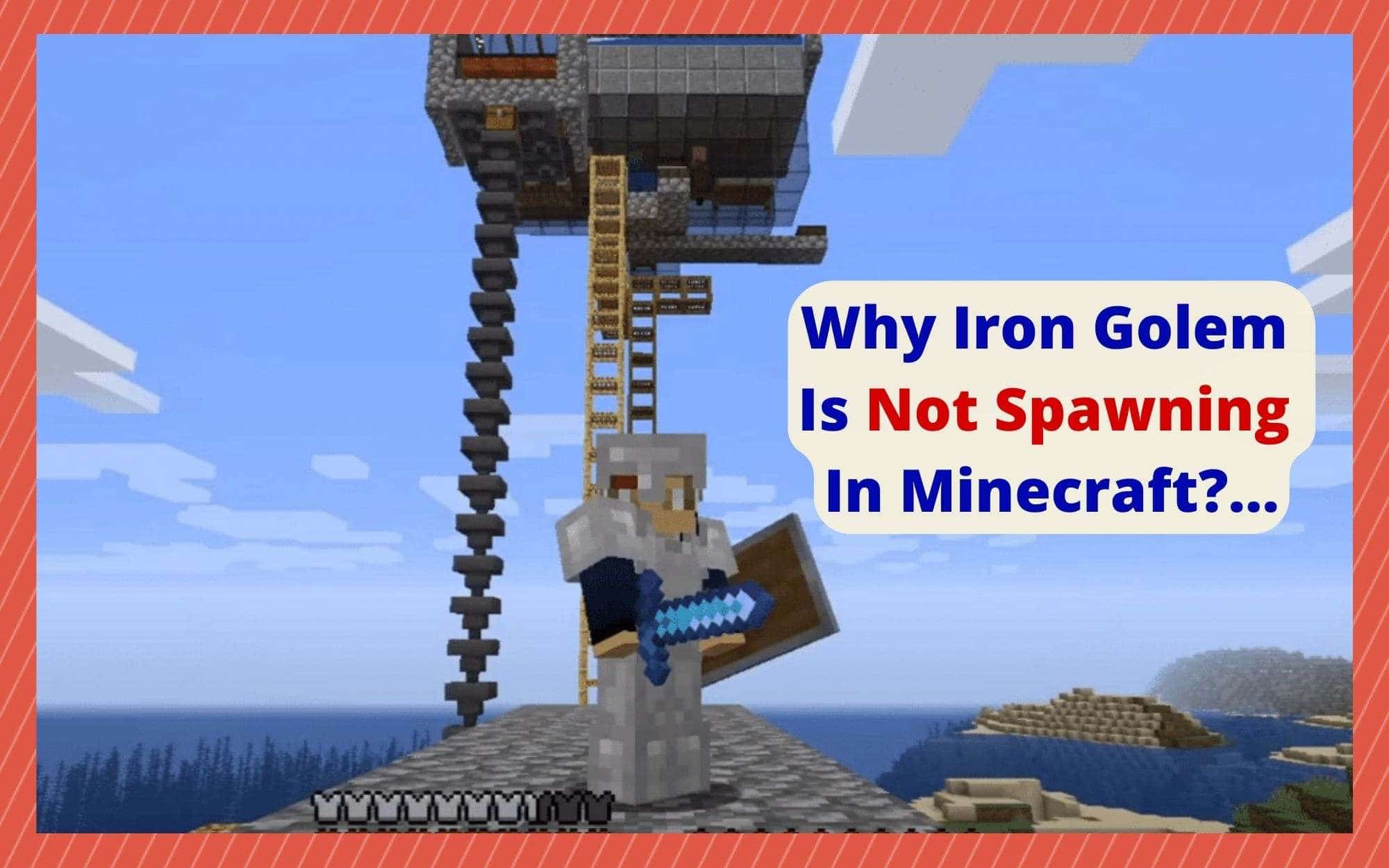 Minecraft Iron Golem ne se reproduit pas