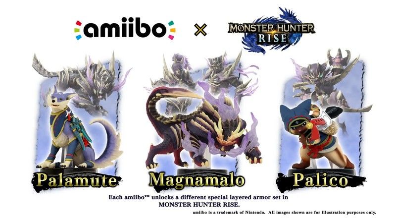 Monstre Hunter Rise Amiibo